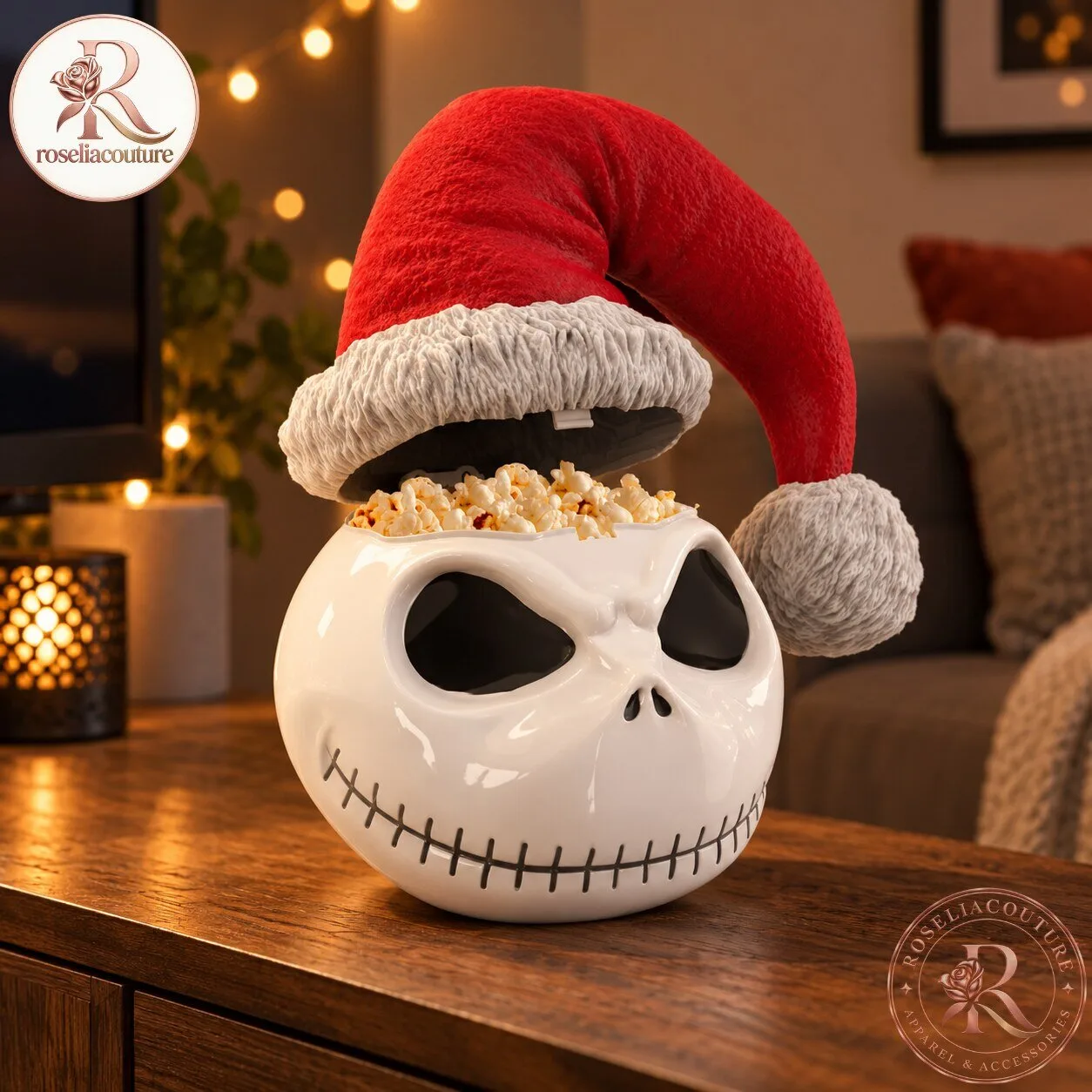 The Nightmare Before Christmas Jack Skellington Santa Popcorn Bucket 6 The Nightmare Before Christmas Jack Skellington Santa Popcorn Bucket
