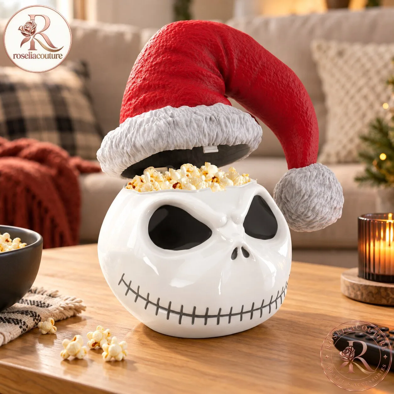 The Nightmare Before Christmas Jack Skellington Santa Popcorn Bucket 7 The Nightmare Before Christmas Jack Skellington Santa Popcorn Bucket