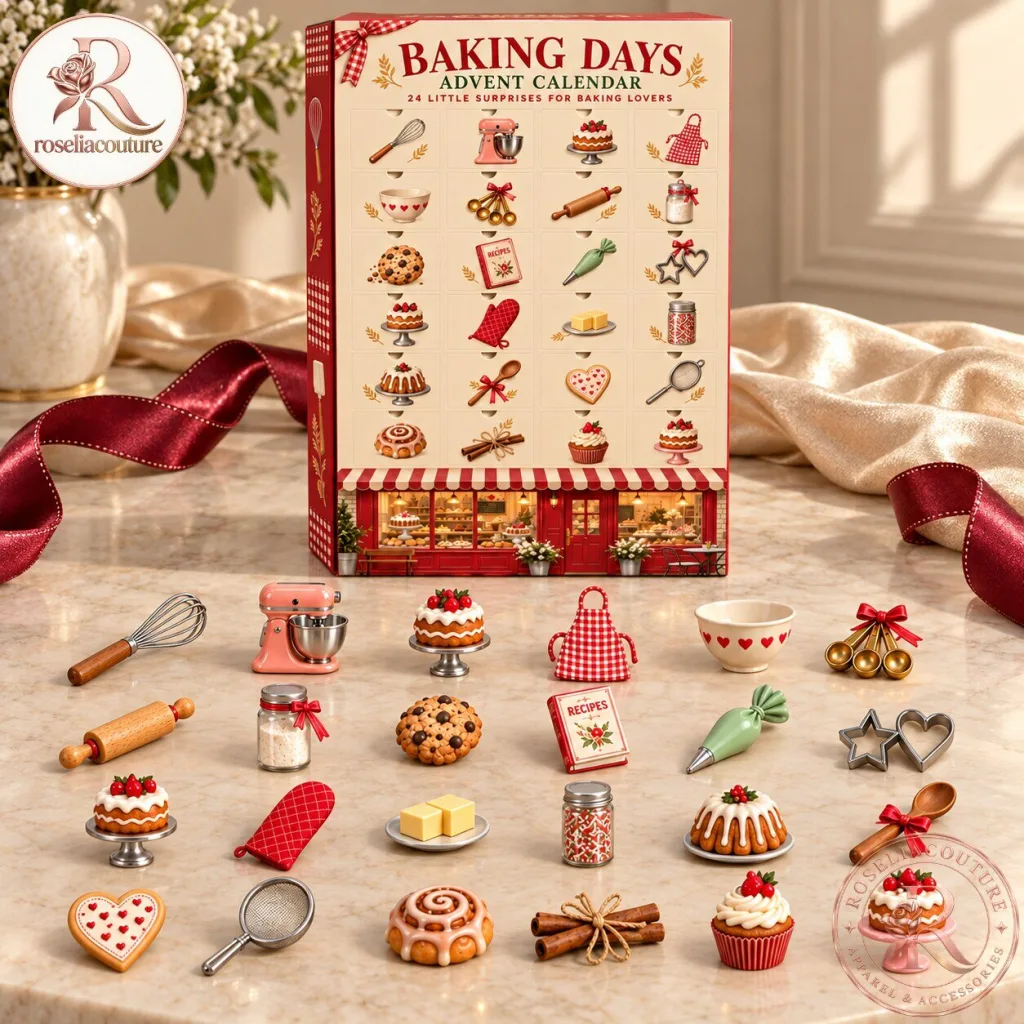 "Top Advent Gifts: Baking Calendar & Unique McDonald's Backpack" 26 Baking Days Advent Calendar with 24 Surprises for Baking Lovers