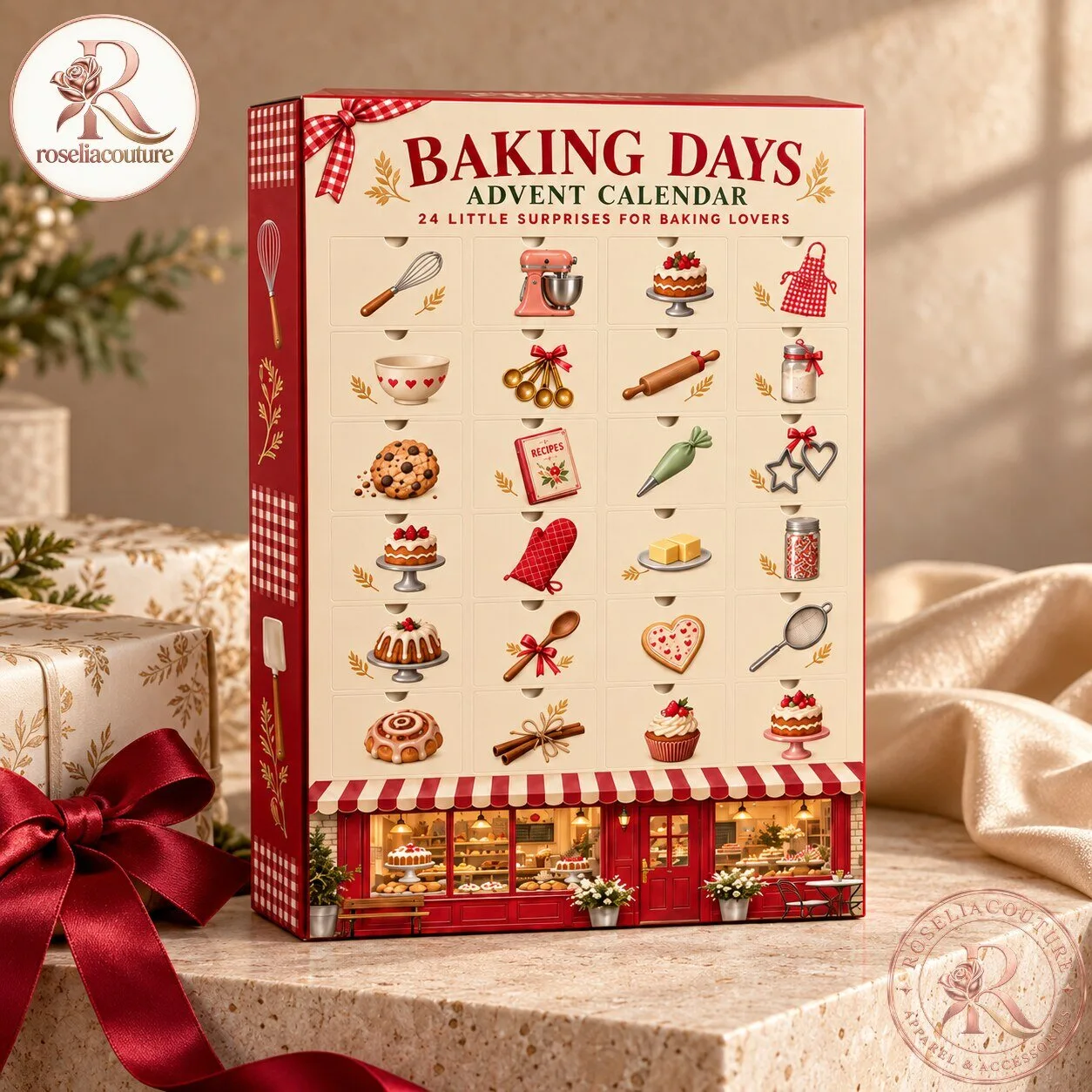 Baking Days Advent Calendar with 24 Surprises for Baking Lovers 7 Baking Days Advent Calendar with 24 Surprises for Baking Lovers