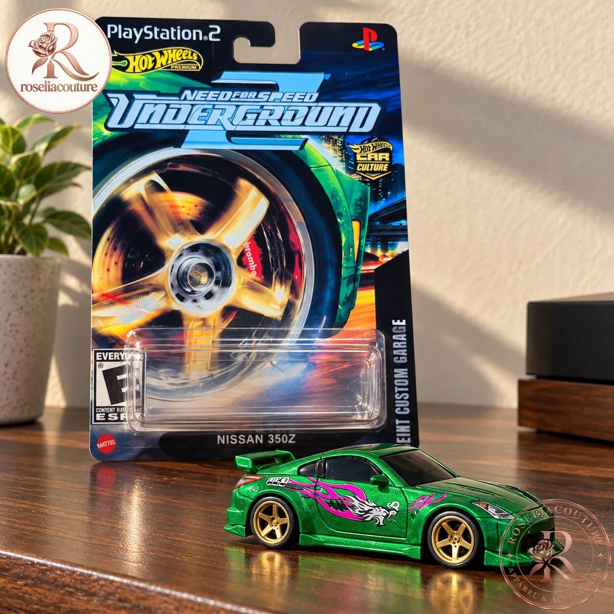 Hot Wheels Nissan 350Z Need for Speed Underground 2 Model Car