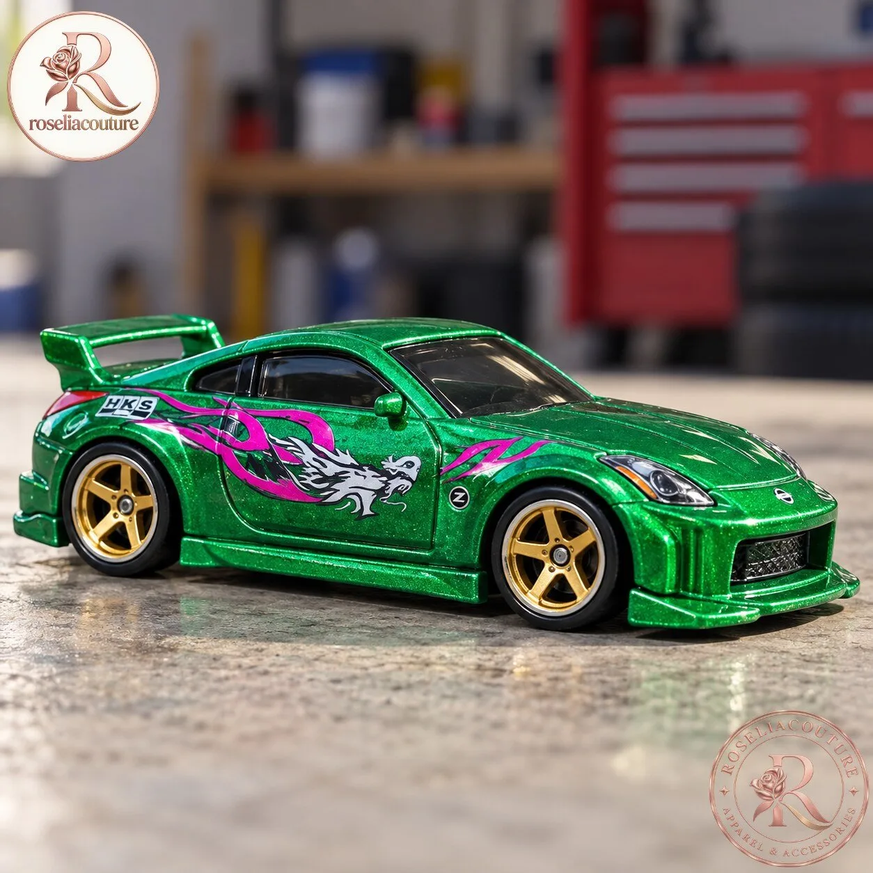 Hot Wheels Nissan 350Z Need for Speed Underground 2 Model Car 5 Hot Wheels Nissan 350Z Need for Speed Underground 2 Model Car