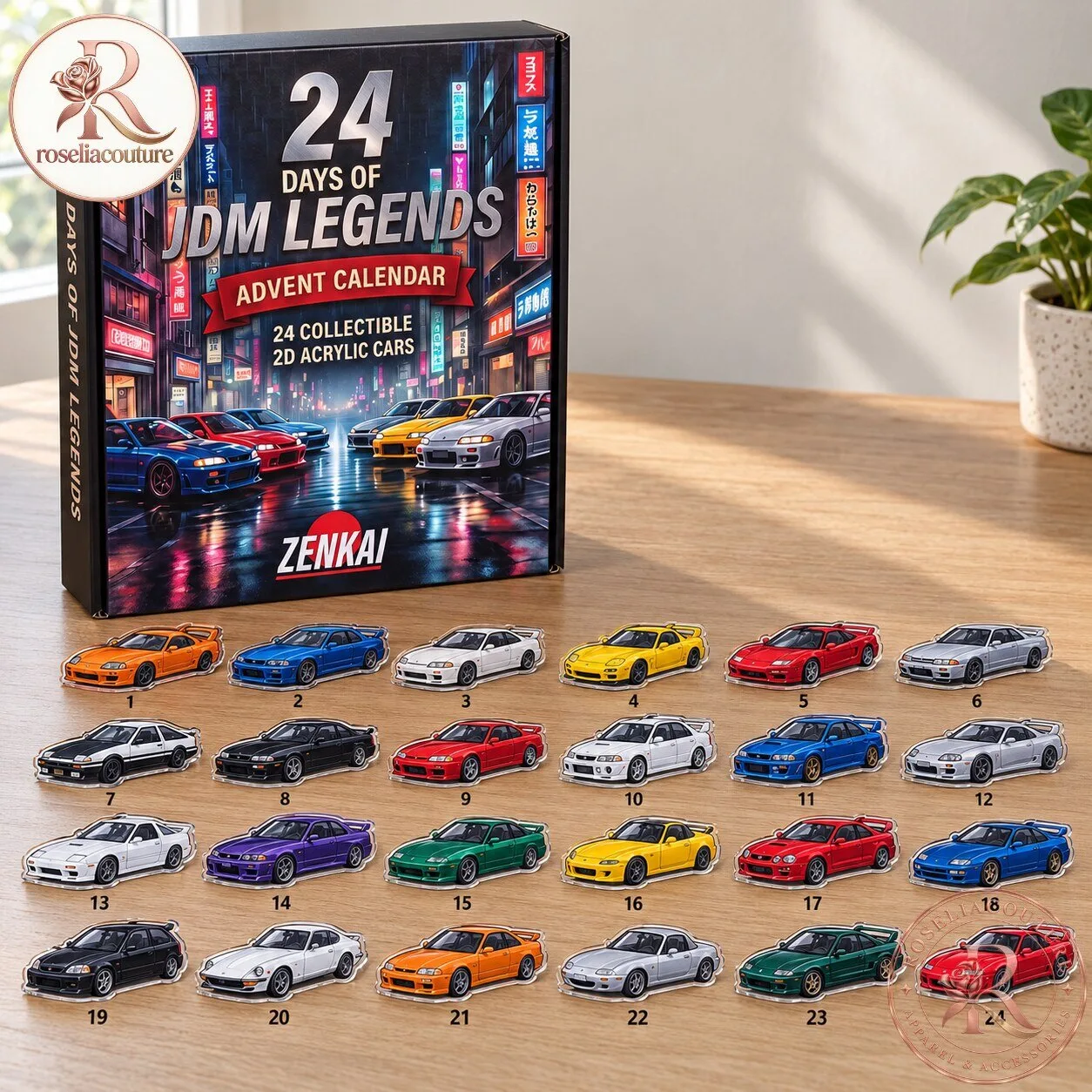 Zenkai JDM Legends Advent Calendar 2026