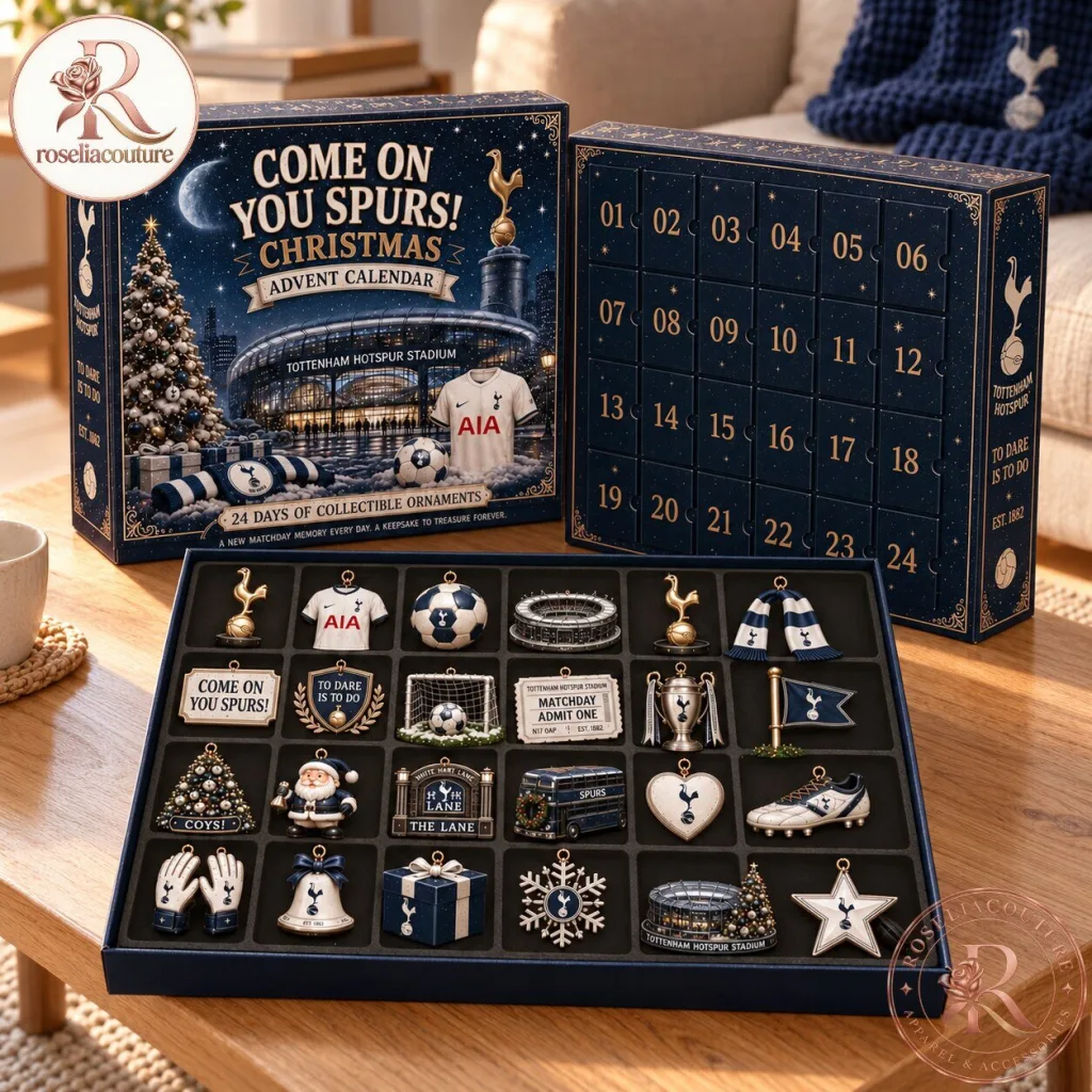 "Top Football Club Christmas Advent Calendars: Tottenham, Newcastle, Chelsea" 6 Tottenham Hotspur Christmas Advent Calendar