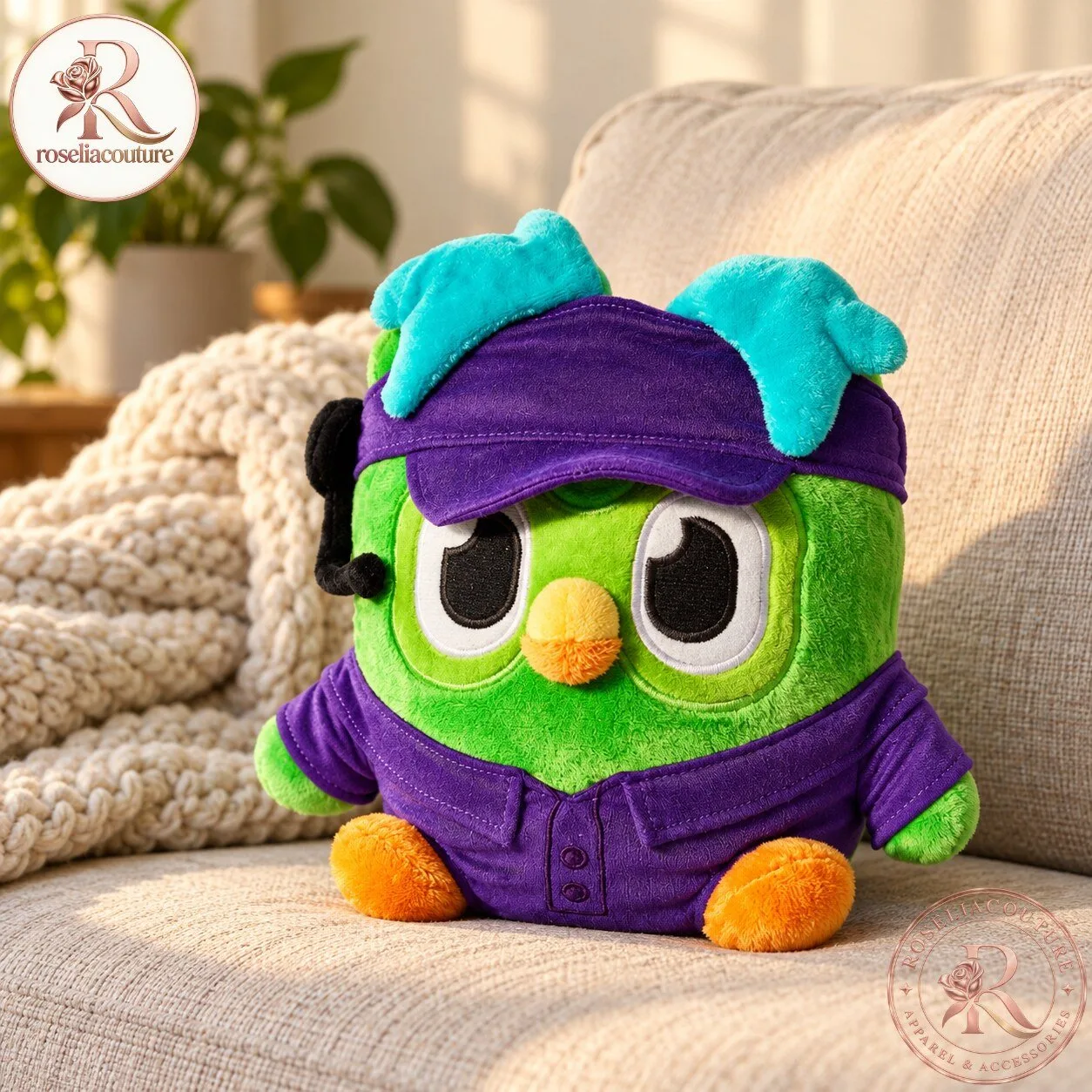 Taco Bell Duolingo Superhero Owl Plush