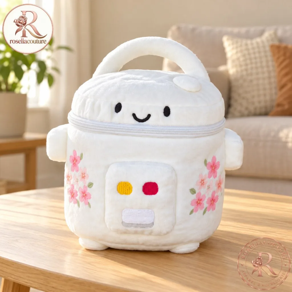 "Discover Lola’s Kawaii Rice Cooker Plush Toy for Adorable Comfort" 11 Lola’s Kawaii Rice Cooker Plush Toy