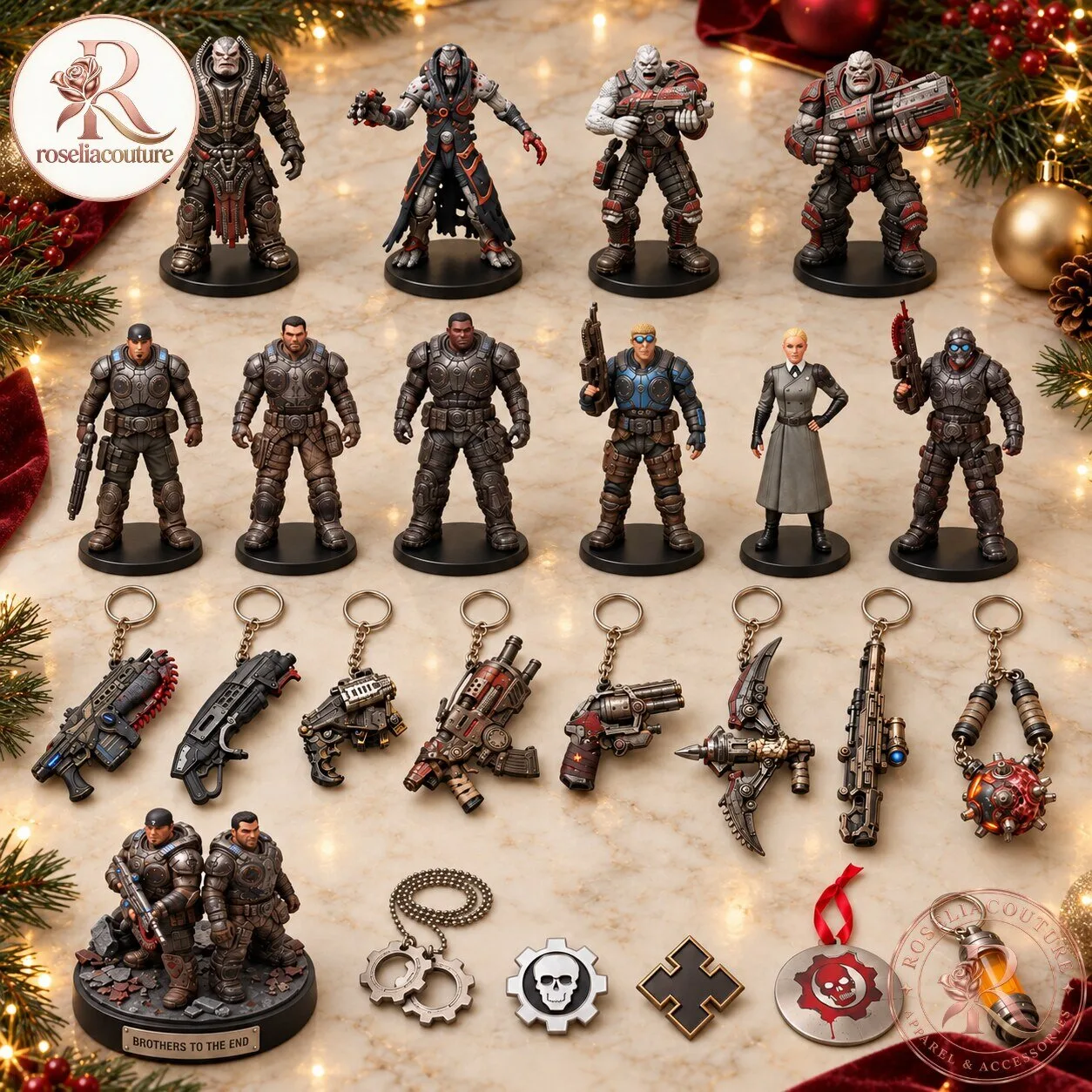 Gearsmas Advent Calendar 24 Piece Holiday Gift for Gamers 5 Gearsmas Advent Calendar 24 Piece Holiday Gift for Gamers