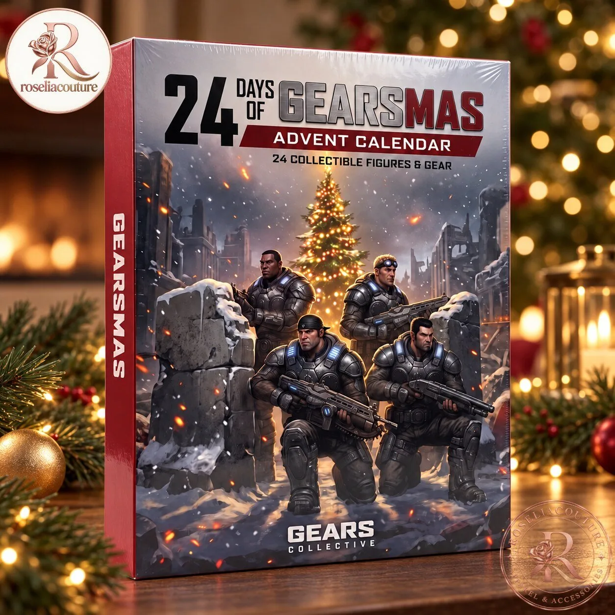 Gearsmas Advent Calendar 24 Piece Holiday Gift for Gamers 6 Gearsmas Advent Calendar 24 Piece Holiday Gift for Gamers