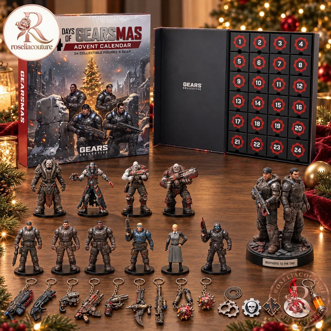 Gearsmas Advent Calendar 24 Piece Holiday Gift for Gamers 7 Gearsmas Advent Calendar 24 Piece Holiday Gift for Gamers