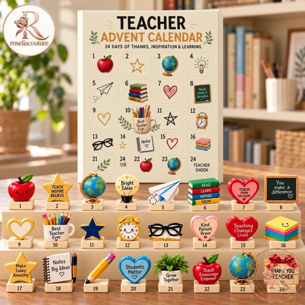 Teacher Advent Calendar 24 Days of Thanks and Inspiration