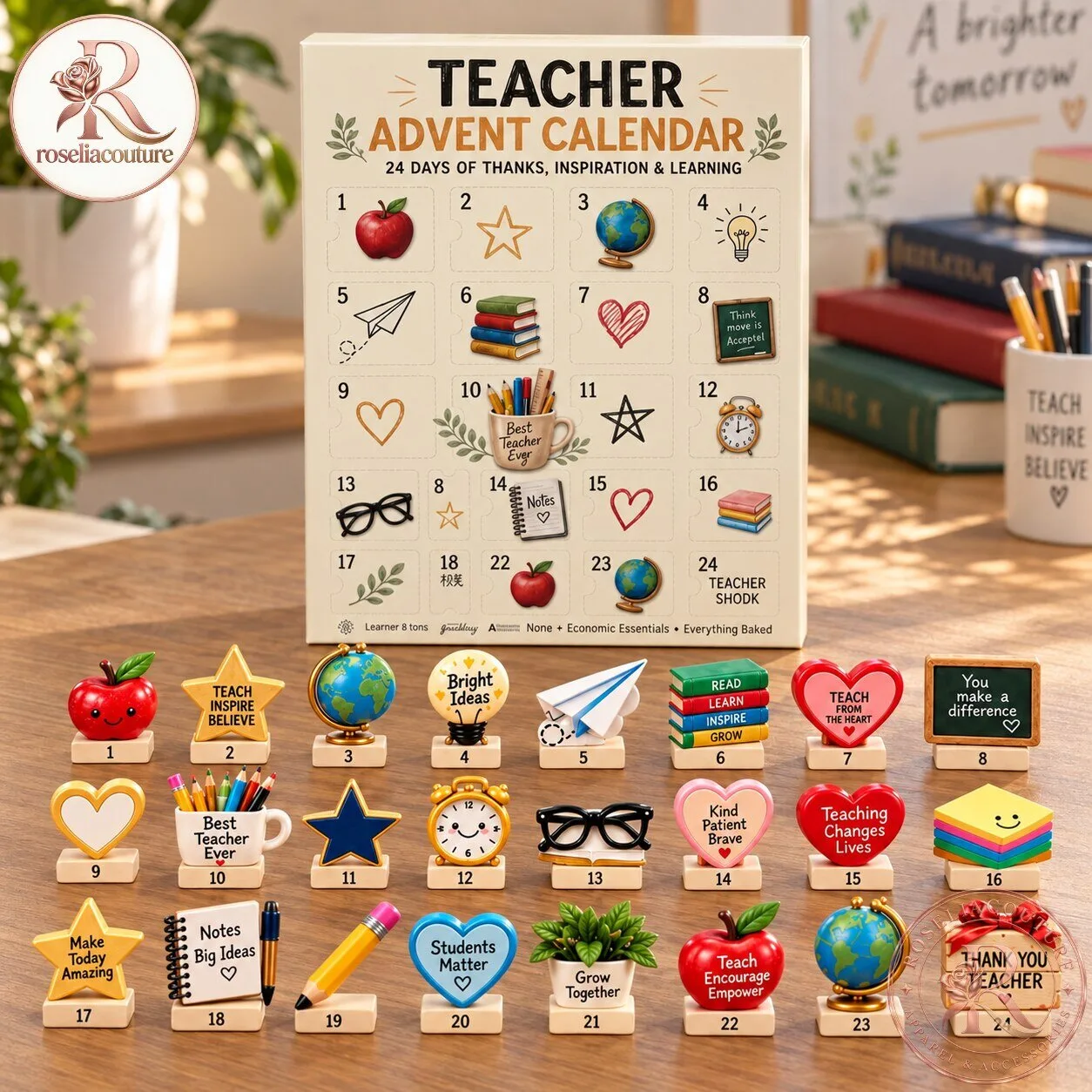 Teacher Advent Calendar 24 Days of Thanks and Inspiration 6 Teacher Advent Calendar 24 Days of Thanks and Inspiration