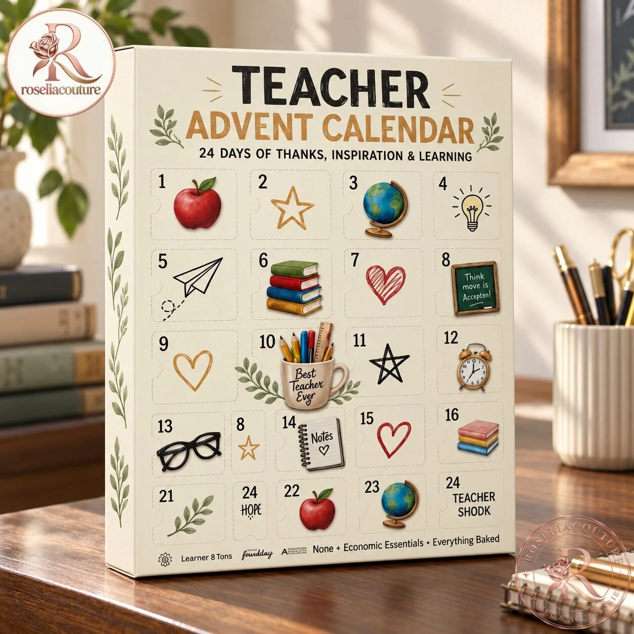 Teacher Advent Calendar 24 Days of Thanks and Inspiration 7 Teacher Advent Calendar 24 Days of Thanks and Inspiration