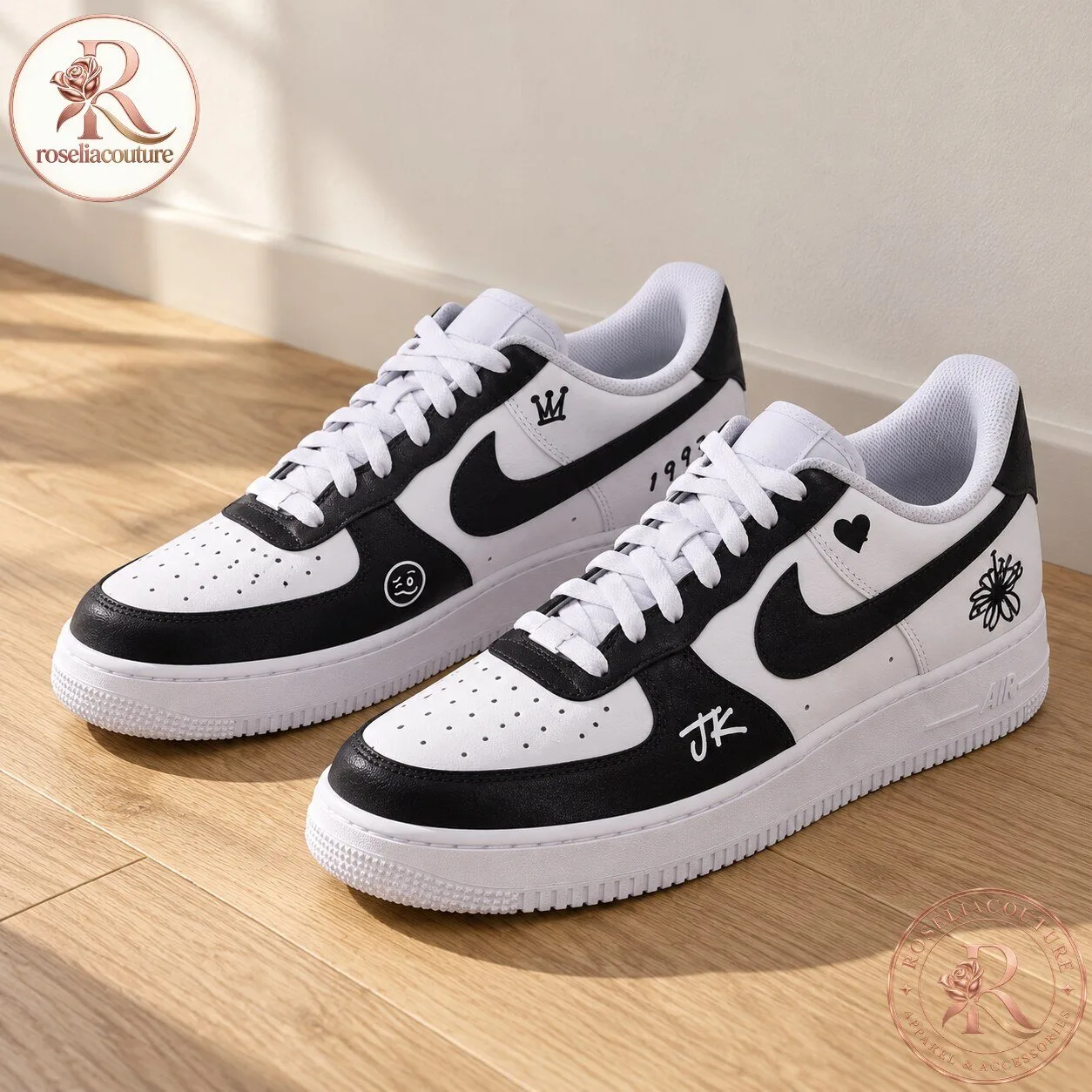 Jungkook Edition Rebel 97 Nike Air Force 1 Sneakers