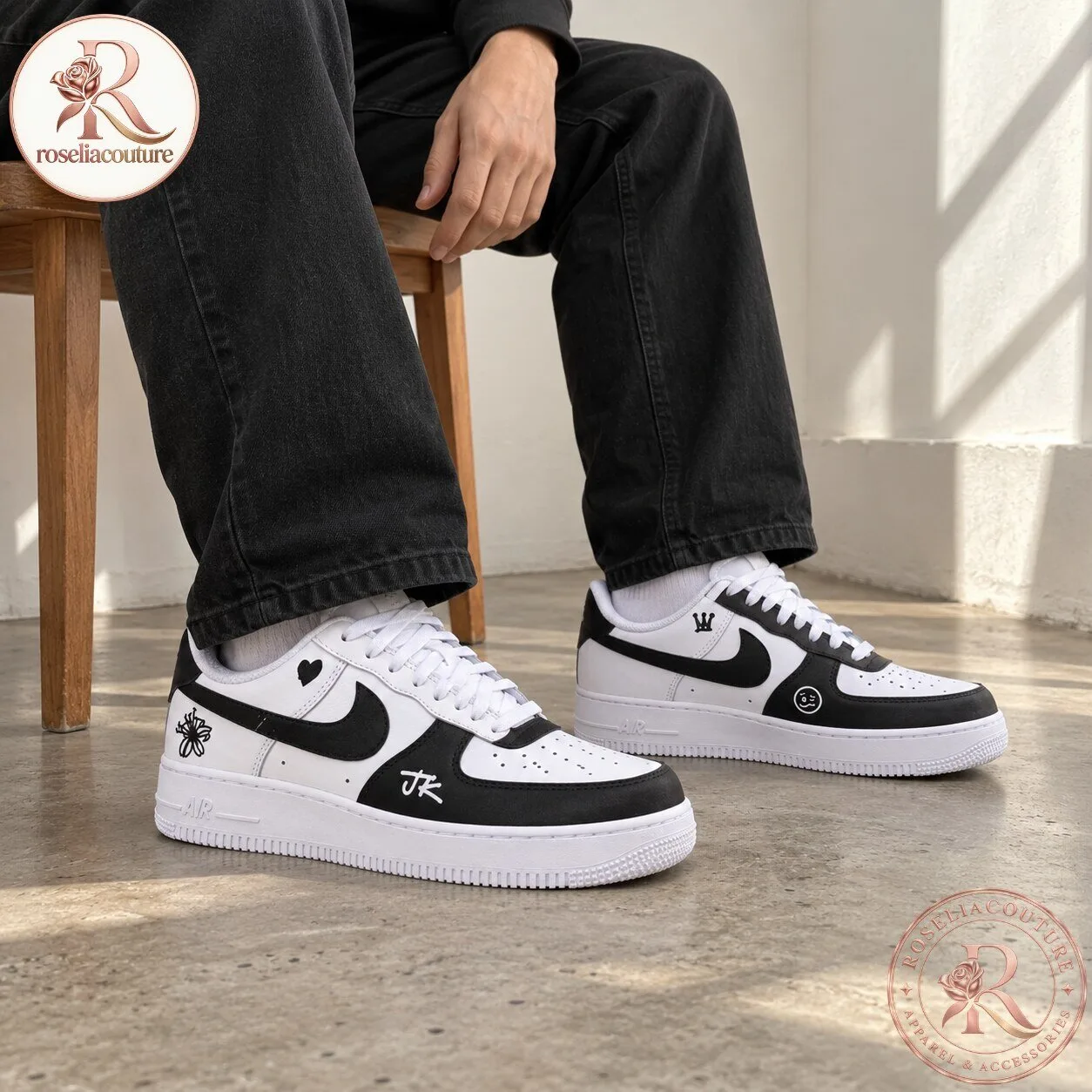Jungkook Edition Rebel 97 Nike Air Force 1 Sneakers 8 Jungkook Edition Rebel 97 Nike Air Force 1 Sneakers