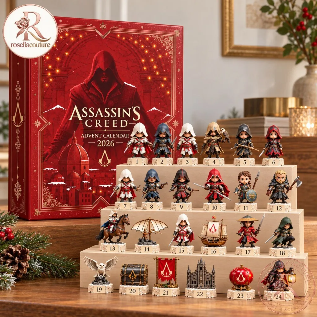 "Discover 2026 Assassin’s Creed Advent Calendar: 24 Exclusive Collectibles" 7 Assassin’s Creed Advent Calendar 2026 24 Days of Collectible Ornaments