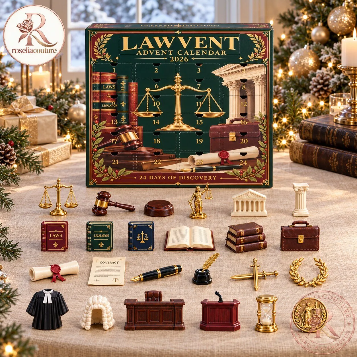 LAWVENT 2026 Christmas Countdown Calendar – 24 Days of Discovery