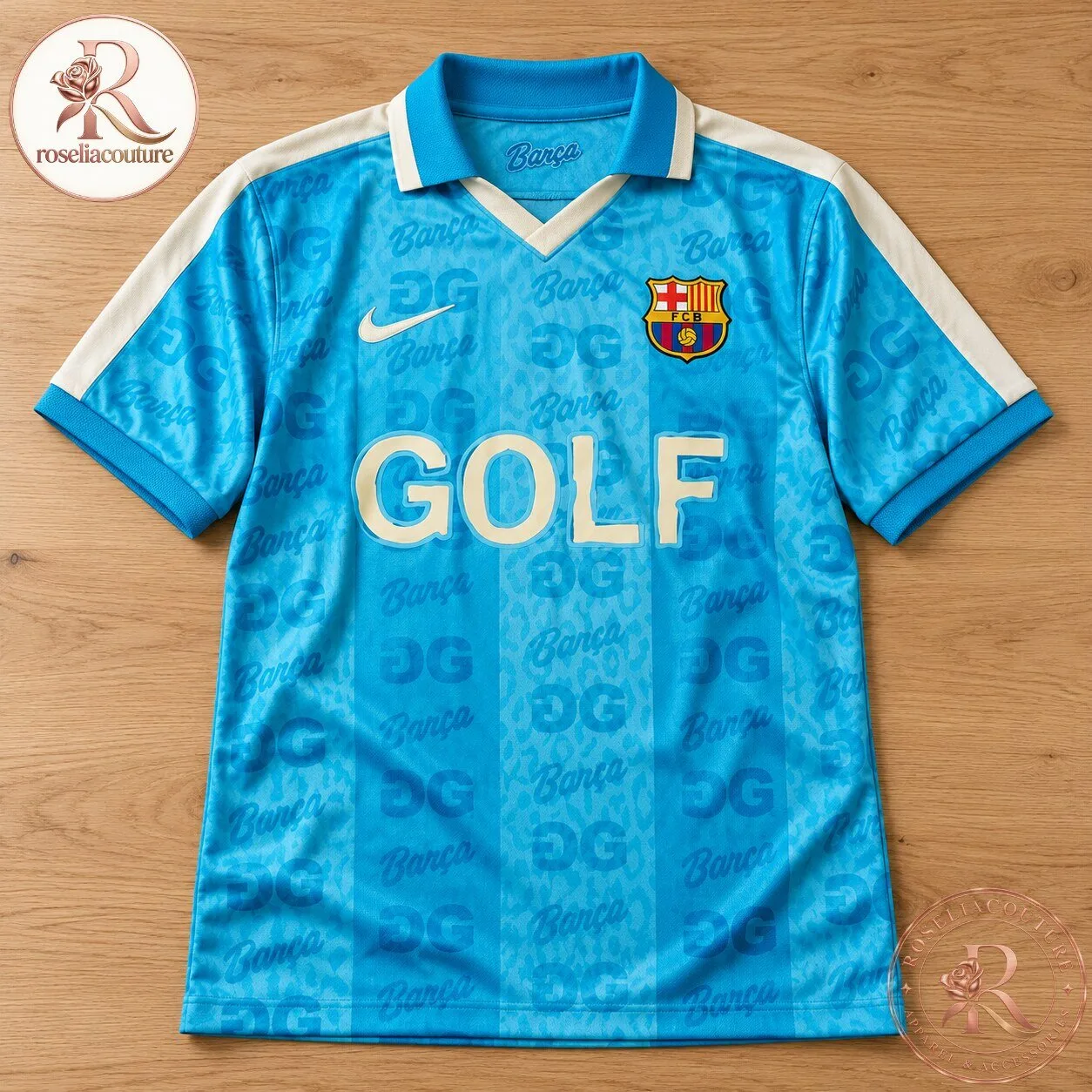 FC Barcelona x Spotify x Golf Wang Soccer Jersey 6 FC Barcelona x Spotify x Golf Wang Soccer Jersey