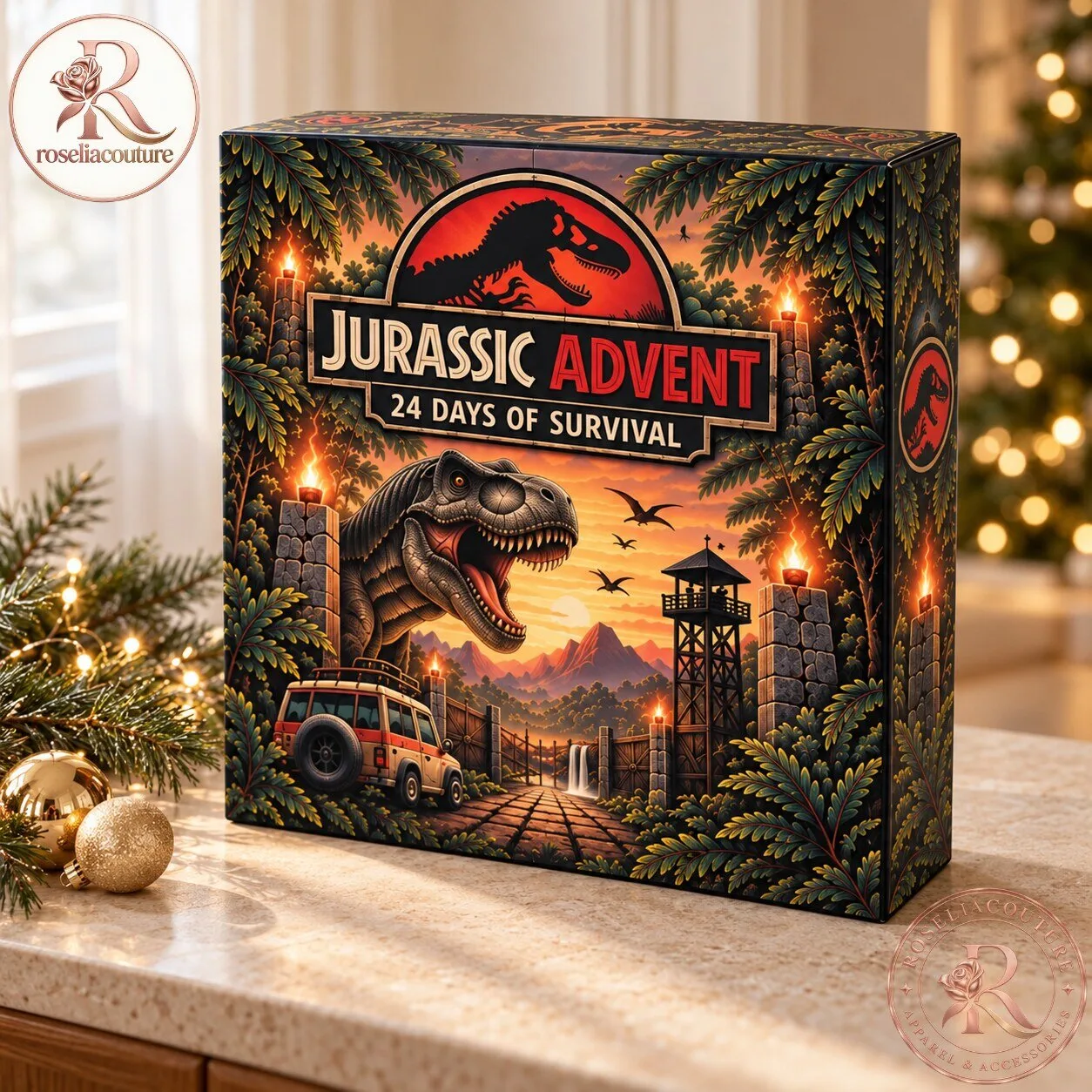 Jurassic Dinosaur Advent Calendar Christmas Countdown 2026 6 Jurassic Dinosaur Advent Calendar Christmas Countdown 2026