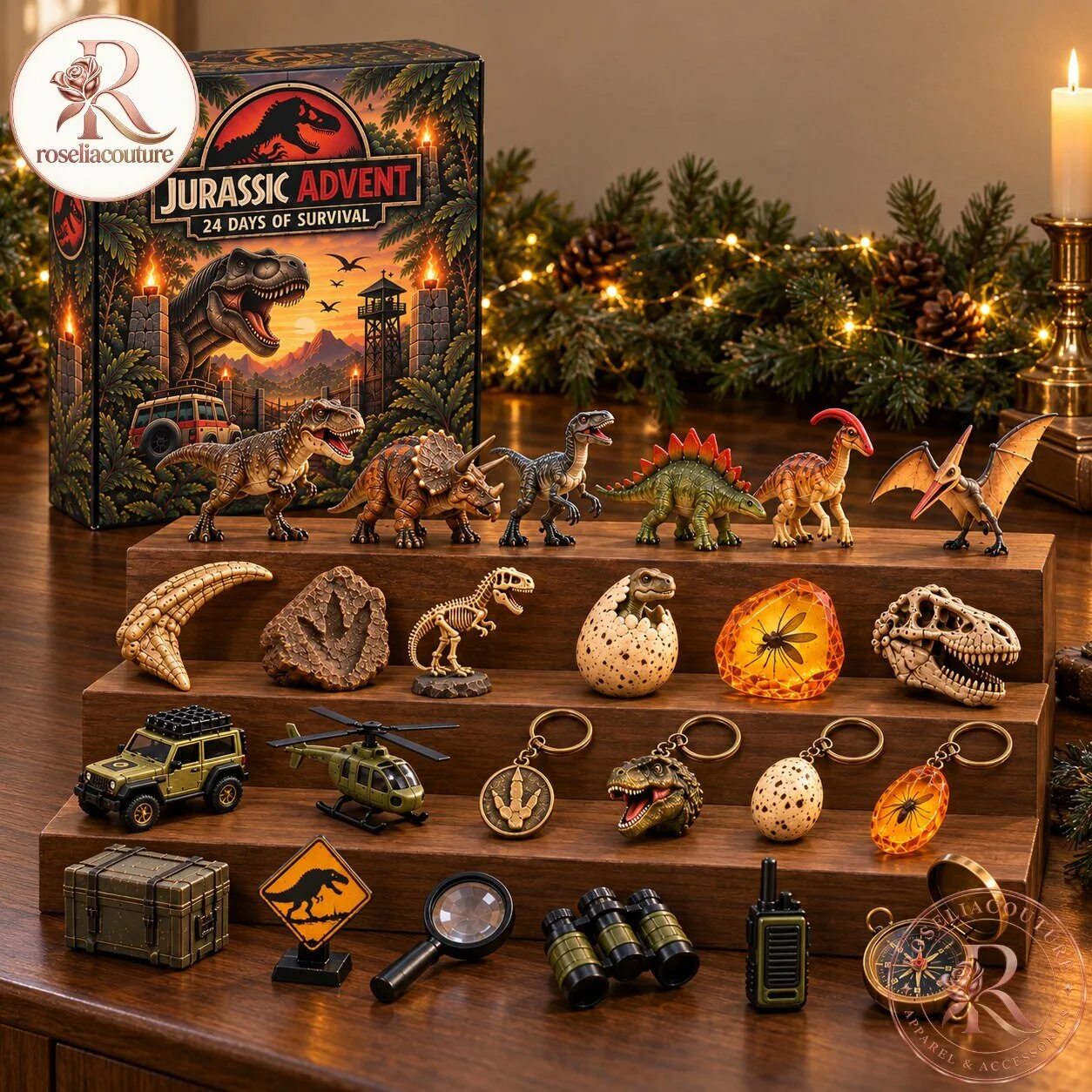Jurassic Dinosaur Advent Calendar Christmas Countdown 2026 7 Jurassic Dinosaur Advent Calendar Christmas Countdown 2026