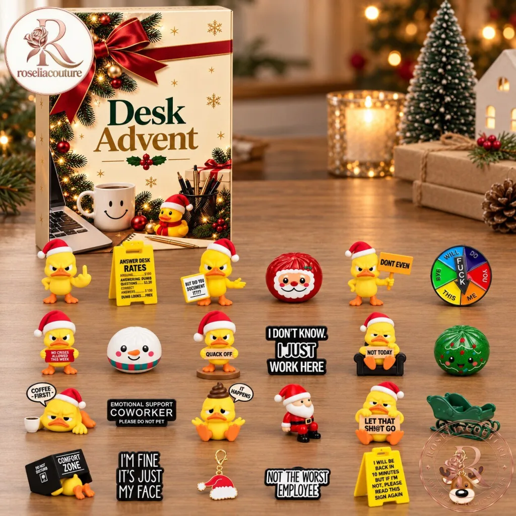Desk Advent Calendar 2026 with 24 Funny Office Surprises