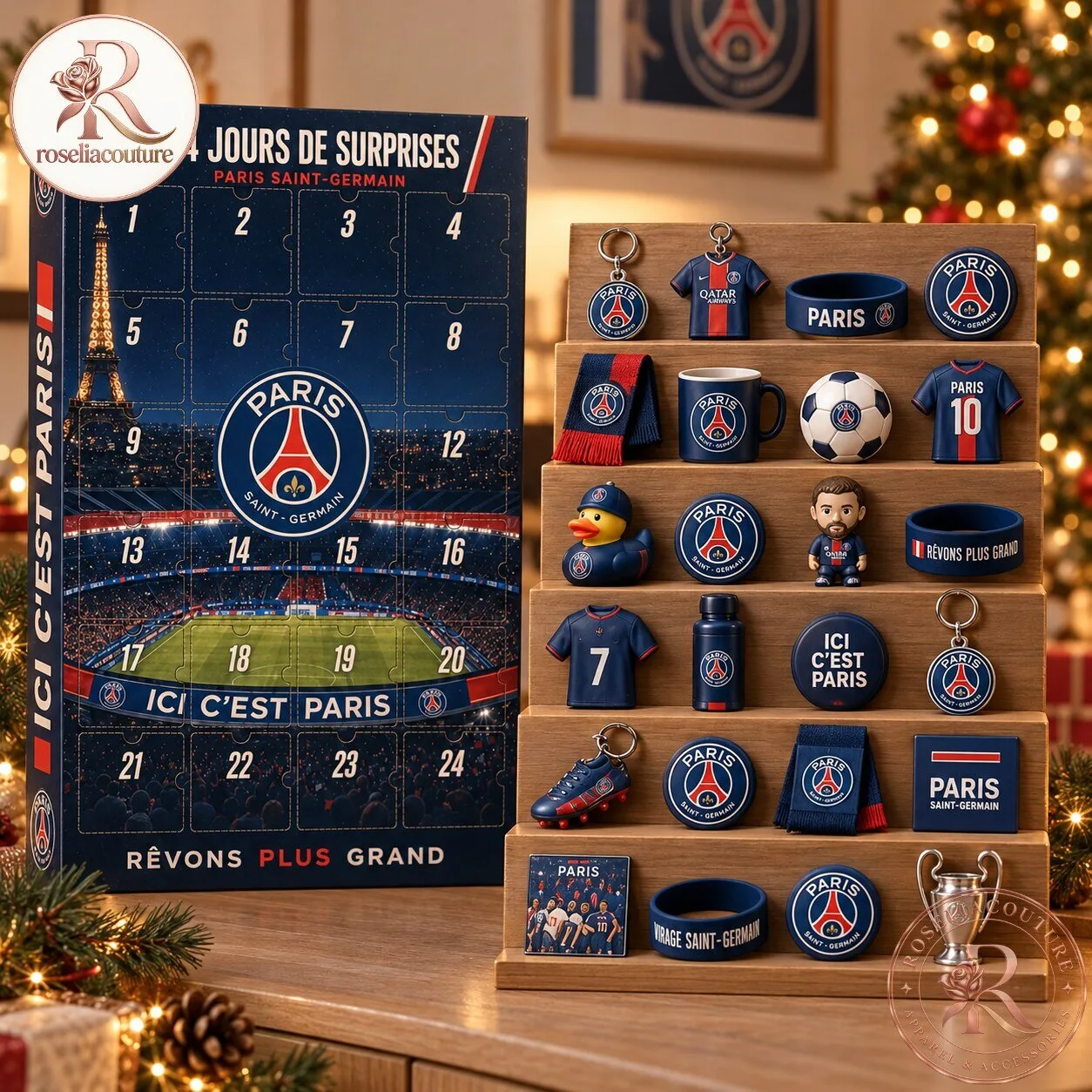 Paris Saint Germain Advent Calendar 2026 Christmas Countdown