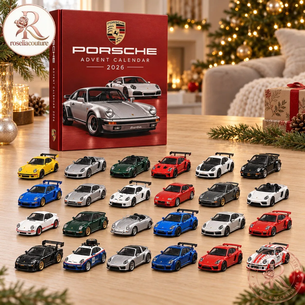 Porsche Christmas Advent Calendar 2026 24 Day Countdown