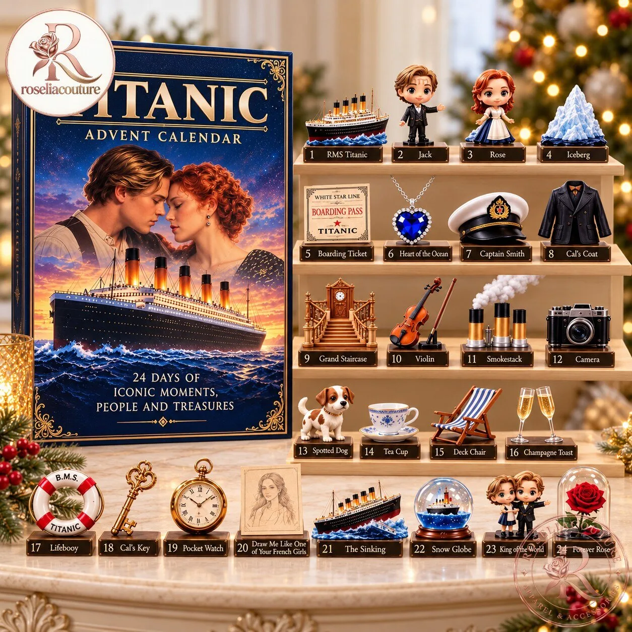 Titanic Movie Advent Calendar 2026 Christmas Countdown Gift