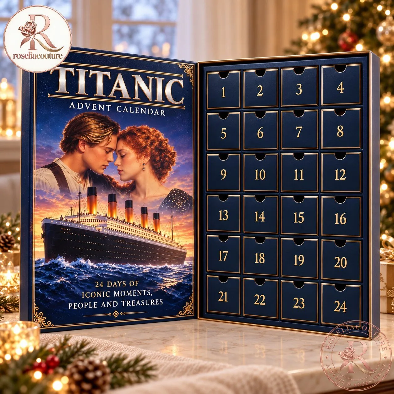 Titanic Movie Advent Calendar 2026 Christmas Countdown Gift 6 Titanic Movie Advent Calendar 2026 Christmas Countdown Gift