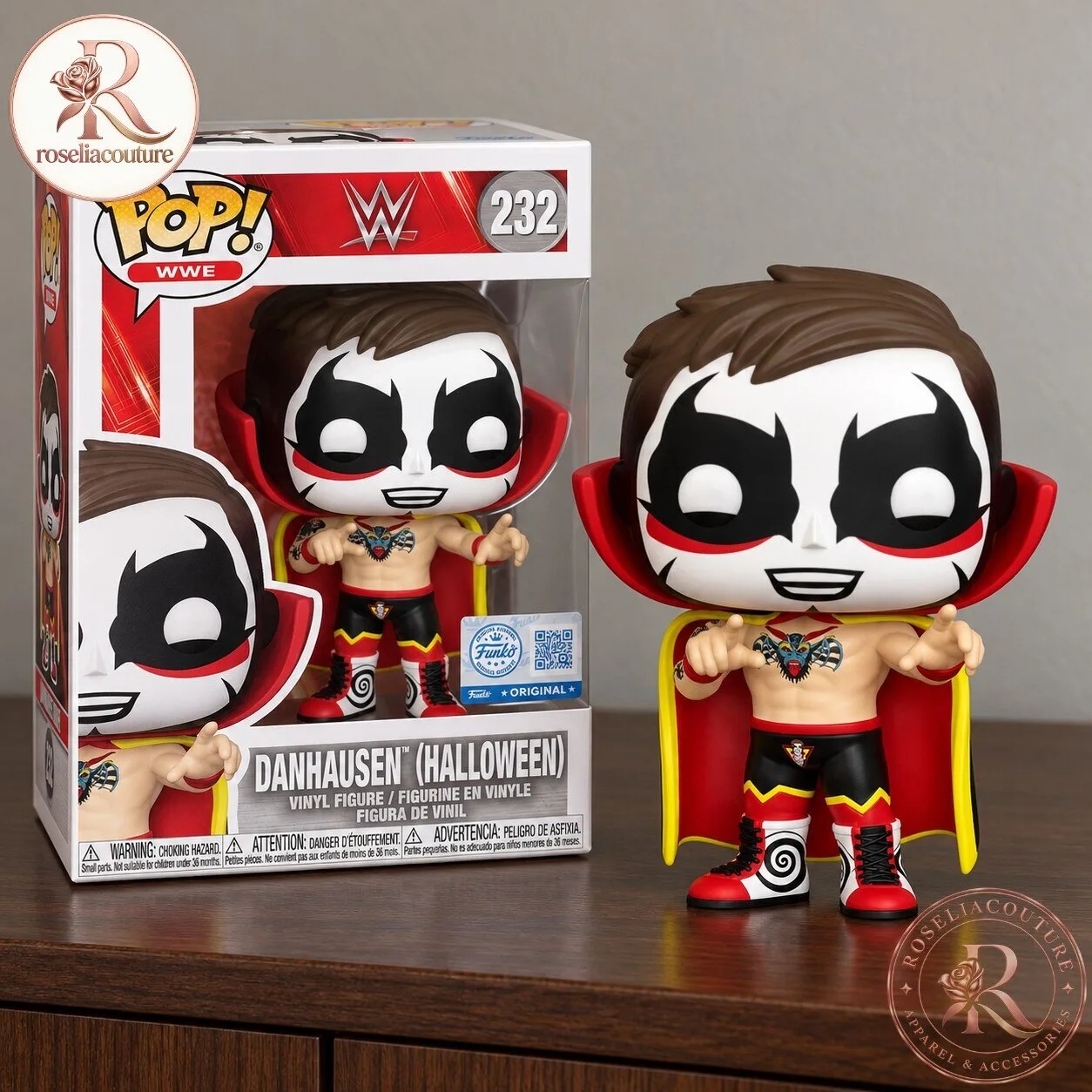Funko Pop Danhausen Halloween Collectible Wrestling Figure