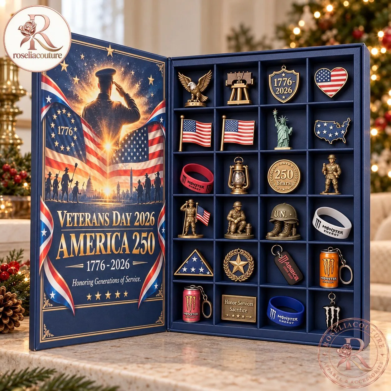 Veterans Day 2026 America 250 Collectible Gift Set 6 Veterans Day 2026 America 250 Collectible Gift Set