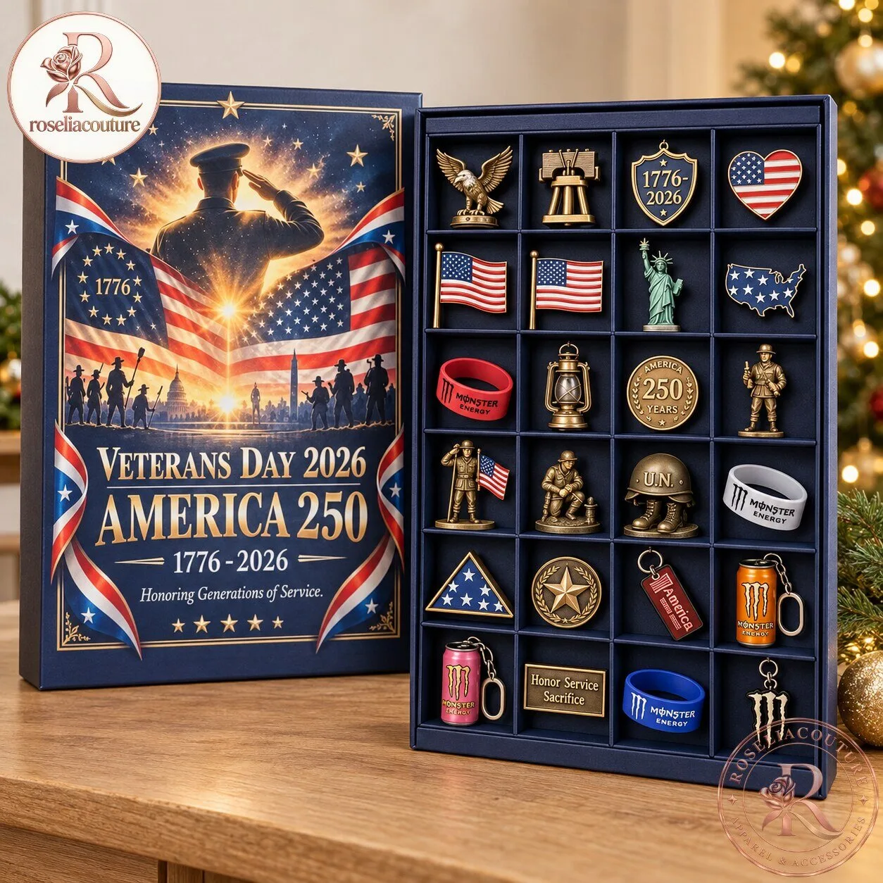 Veterans Day 2026 America 250 Collectible Gift Set 8 Veterans Day 2026 America 250 Collectible Gift Set