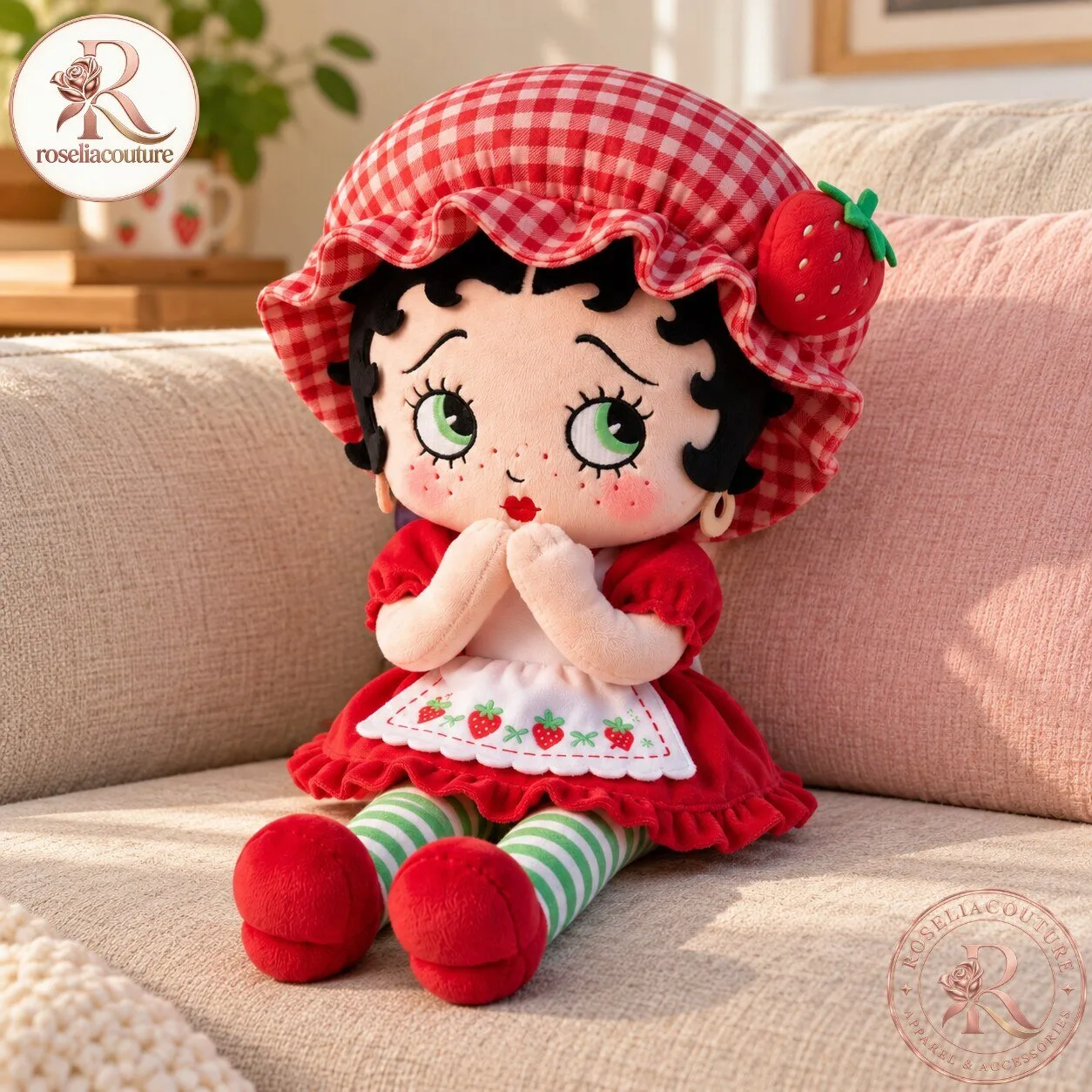 Betty Boop Strawberry Shortcake Plush Doll