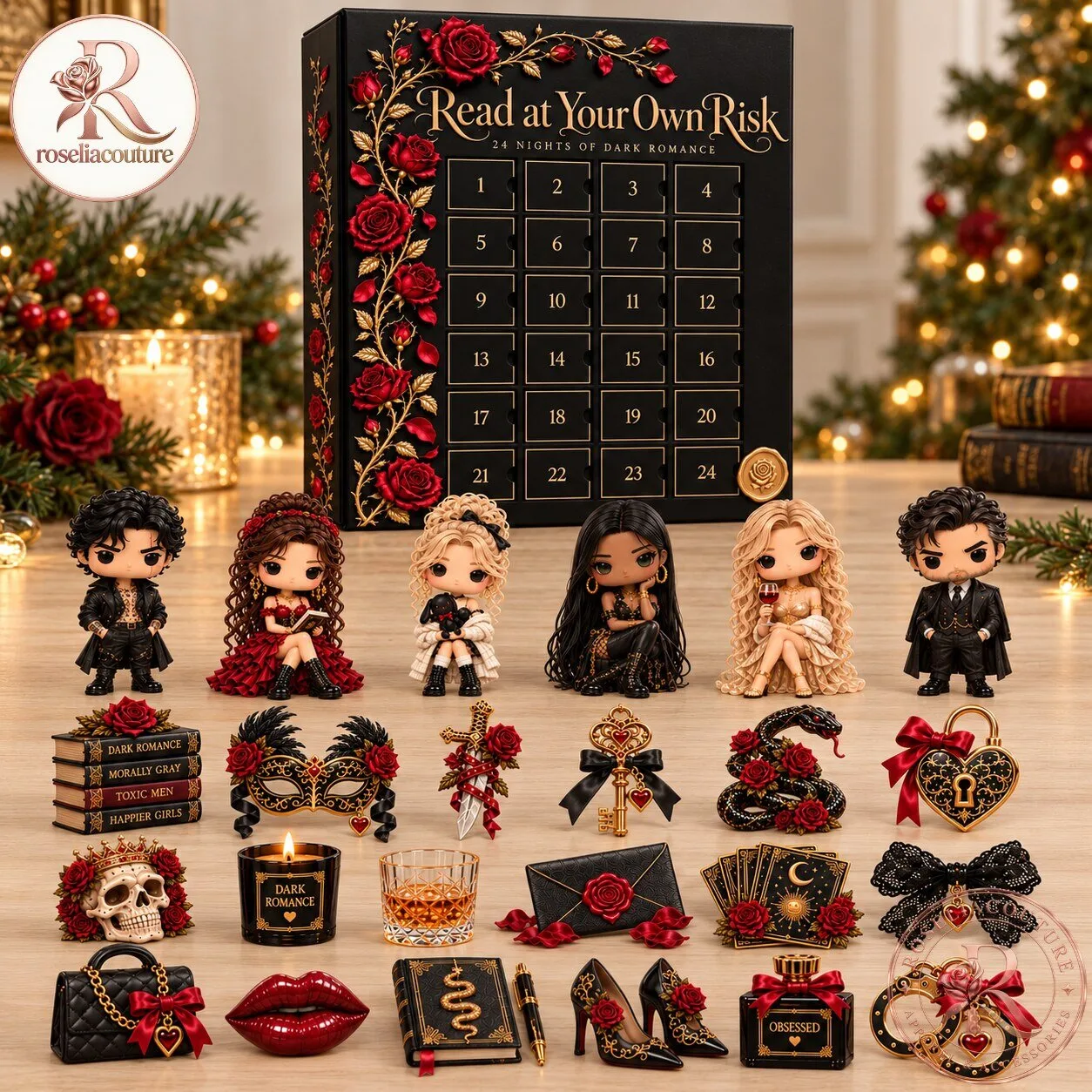 Dark Romance Advent Calendar 2026 with 24 Collectible Surprises 6 Dark Romance Advent Calendar 2026 with 24 Collectible Surprises