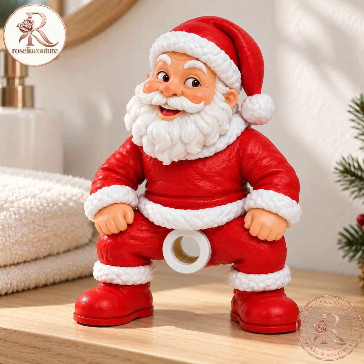 Cheeky Claus Santa Toothpaste Attachment 4 Cheeky Claus Santa Toothpaste Attachment