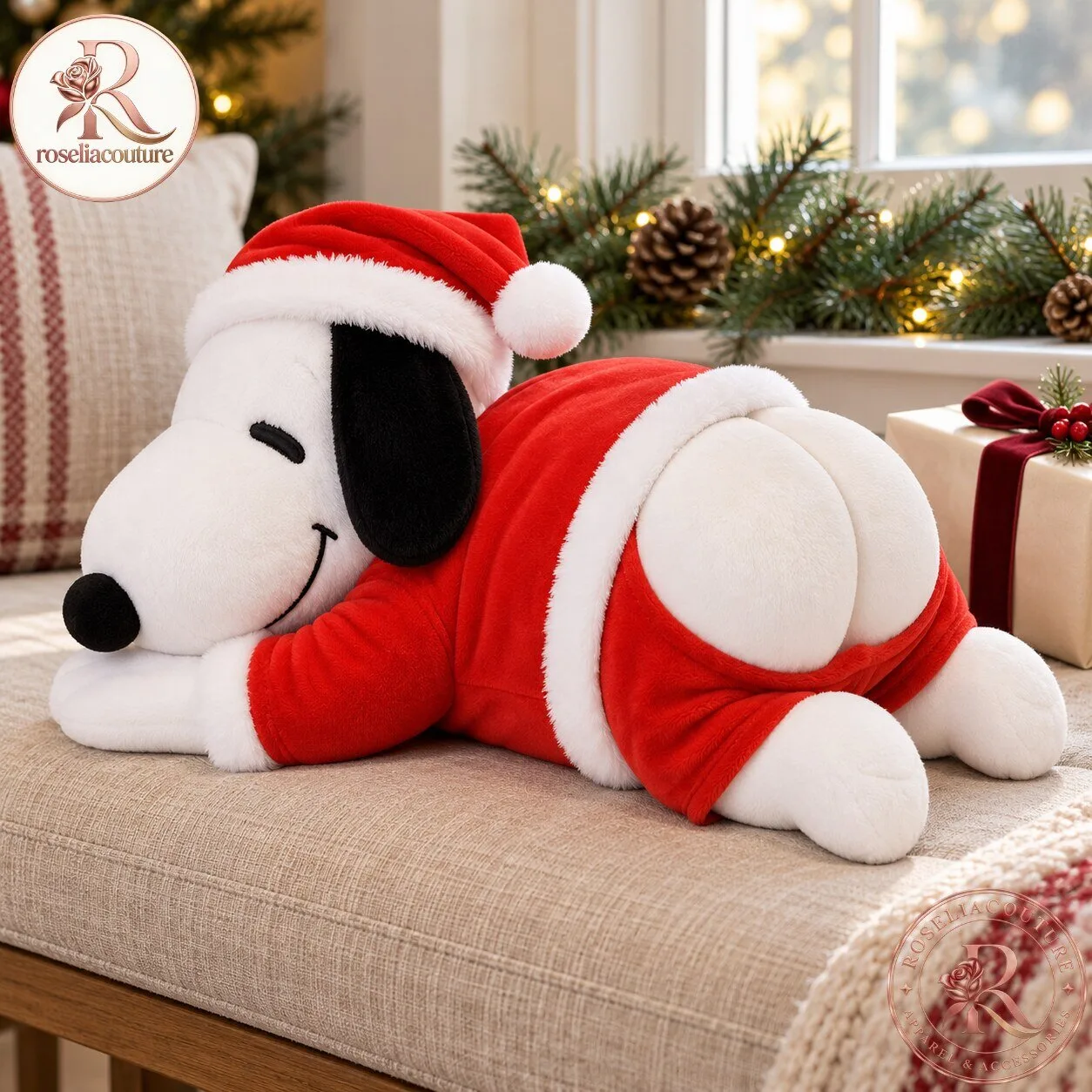 Cheeky Snoopy Christmas Plush Tissue Holder 7 Cheeky Snoopy Christmas Plush Tissue Holder