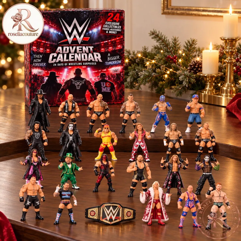 "Top 4 Unique Christmas Gifts: WWE, Kawaii, Cat Bed, Mug" 19 WWE Advent Calendar Limited Edition with 24 Wrestling Surprises