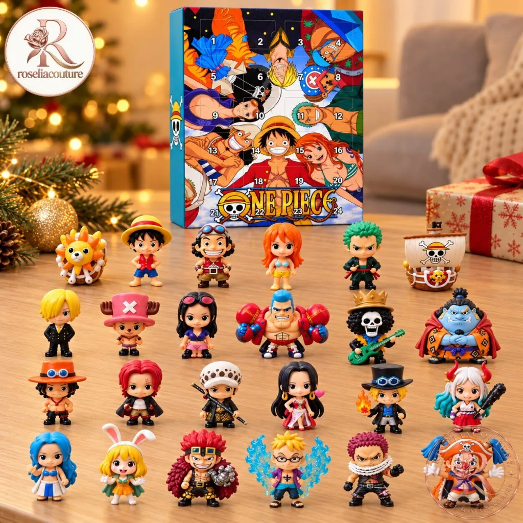 One Piece Christmas Countdown Calendar 2026 with Mini Collectibles One Piece Christmas Countdown Calendar 2026 with Mini Collectibles