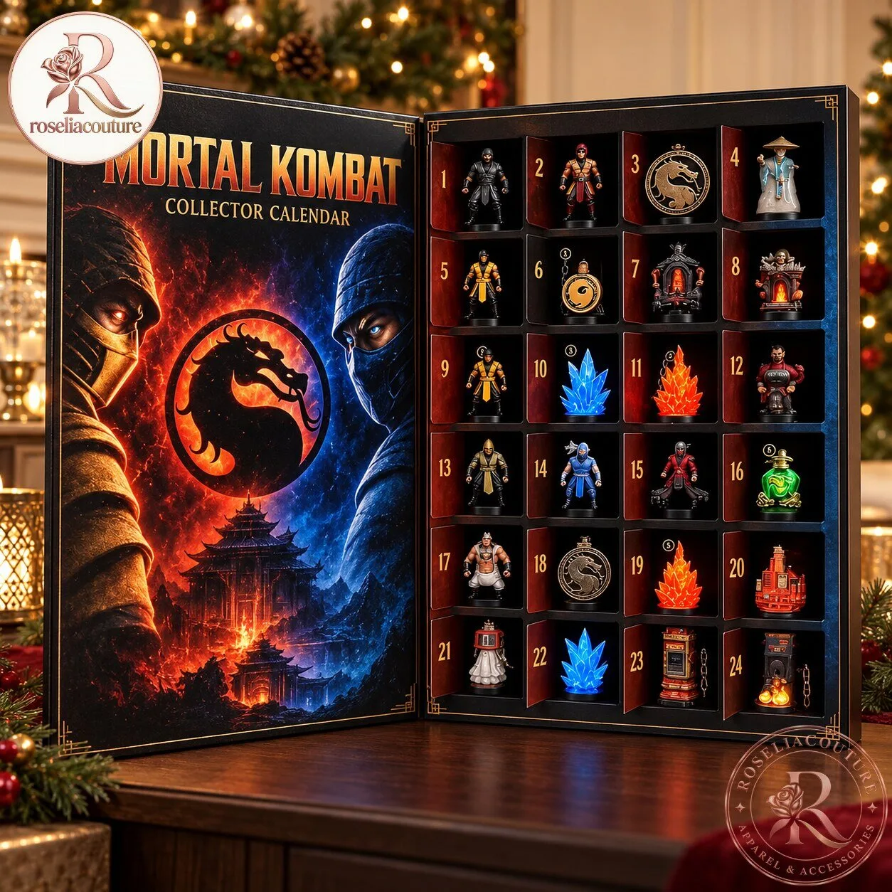 Mortal Kombat Advent Calendar 2026 with 24 Collectible Surprises