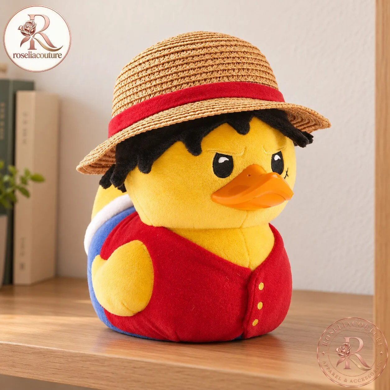 One Piece Monkey D Luffy TUBBZ Plush Duck Collectible Toy 5 One Piece Monkey D Luffy TUBBZ Plush Duck Collectible Toy