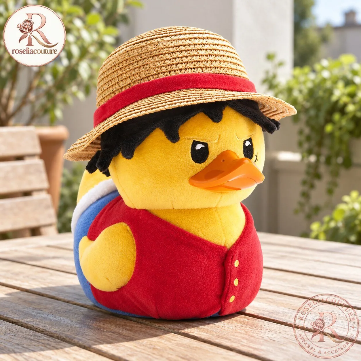 One Piece Monkey D Luffy TUBBZ Plush Duck Collectible Toy 6 One Piece Monkey D Luffy TUBBZ Plush Duck Collectible Toy