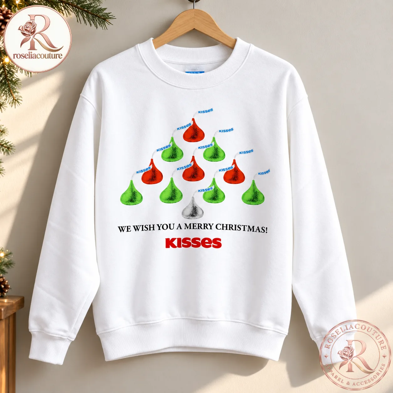 Hershey’s Kisses Christmas Tree Sweatshirt